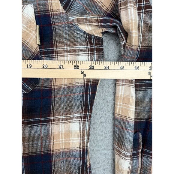 Woolrich Mens Button Up Long Sleeve Flannel Plaid Shirt Large Multicolor - Picture 6 of 9